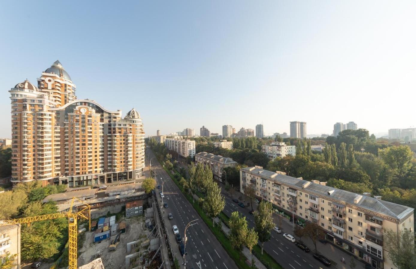 Апартаменти Люкс Класу В Новому Будинку В Центрі Kiev Extérieur photo